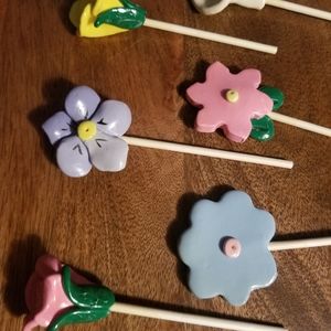 Realistic 3d Flowers For Decorating!!! DEFINITELY UNIQUE! Set Of 11!